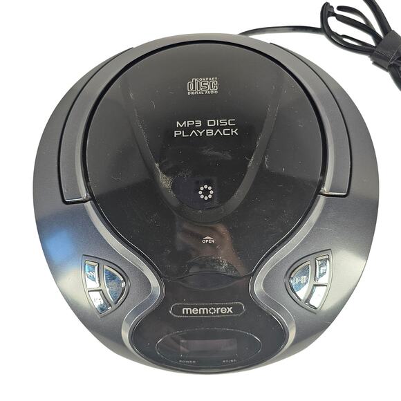 Memorex MP3 CD Player Boombox Portable Stereo AM/FM Radio Model MP3451-BK - Picture 2 of 16